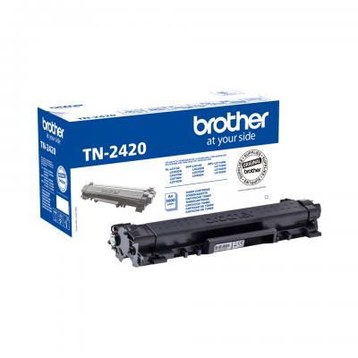 Toner brother tn-2420 para dcp-l2510/ 2530 / 2550 / hl-l2375 alta capacidad negro 3000 pag