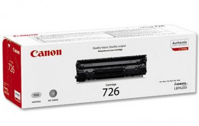 Toner canon 726 negro i-sensys lbp6200d / lbp6230dw negro 1200 paginas