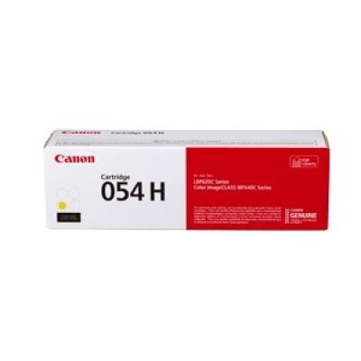Toner canon 054 h lbp622 / mf641 / i-sensys lbp621 / 623 / 641 / 643 / 645 / 622 amarillo 2300 paginas