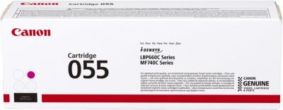 Toner canon 055 lbp664cdw / mf745cdw / i-sensys lbp663cdw / lbp664cx / mf742cdw magenta 2100 paginas