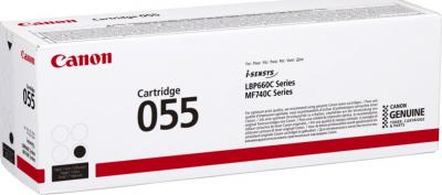 Toner canon 055 lbp664cdw / mf745cdw / i-sensys lbp663cdw / lbp664cx / mf742cdw negro 2300 paginas