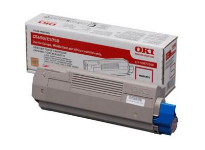 Toner oki c5650/5750 magenta 2000 pag type c12