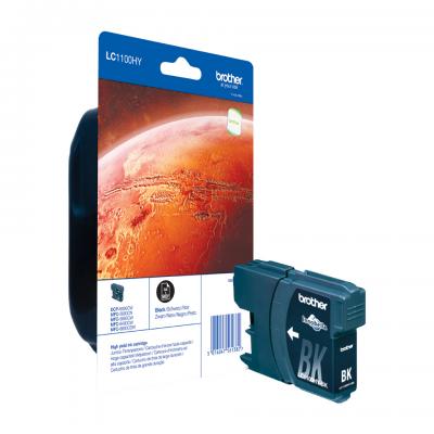 Ink-jet brother lc-1100bk negro alta capacidad 900 pag