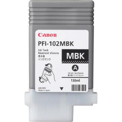 Ink-jet canon pfi-102mbk ink tank negro mate