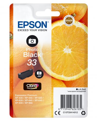 Ink-jet epson expression premium foto t3341 xp-530 / xp-630 / xp-640 / xp-830 / xp-900 negro 200 pag