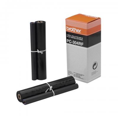 Repuesto fax pc-304rf brother recambio 4 bobinas