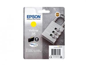 Ink-jet epson 35 t3584 pro wf-4720dwf / 4725dwf / 4730dtwf / 4740dtwf amarillo 650 paginas