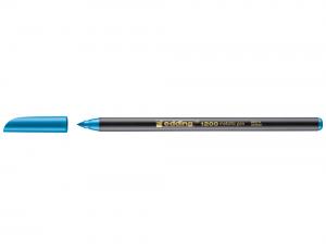 Rotulador edding punta fibra 1200 azul metalizado n 73 punta redonda 1-3 mm