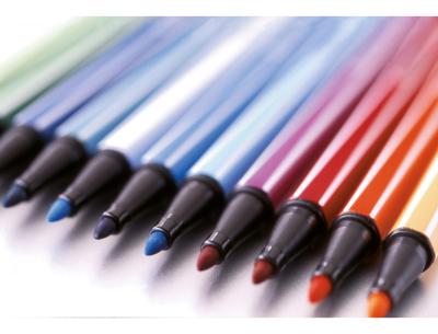 Rotulador stabilo acuarelable pen 68 sanguina punta gruesa 1mm