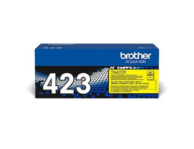 Toner brother tn-423 para dcp-l8410 cdn/8410 cdw / hl-l8260 cdw/mfc-l8360 cdw / 8690 cdw/8900 cdw amarillo