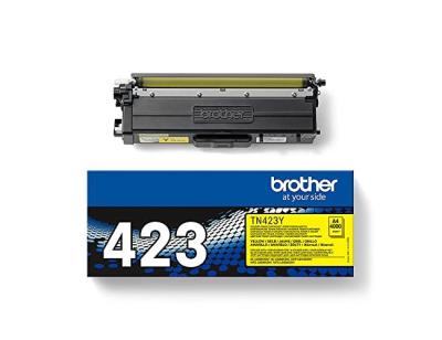 Toner brother tn-423 para dcp-l8410 cdn/8410 cdw / hl-l8260 cdw/mfc-l8360 cdw / 8690 cdw/8900 cdw amarillo