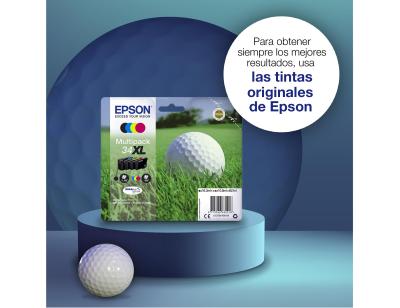 Ink-jet epson work force pro wf-3720dwf/3725dwf negro 34xl durabrite ultra ink 1100 paginas