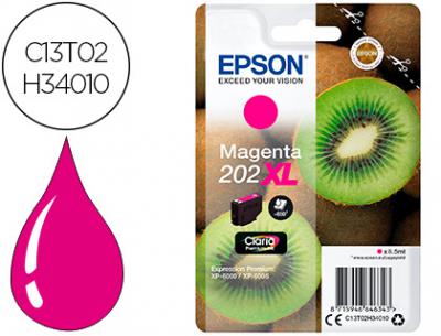 Ink-jet epson 202 xl xp-6000 / xp-6005 / xp-6100 / xp-6105 magenta 650 pag