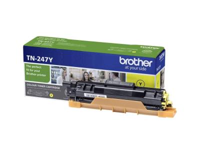 Toner brother tn247y dcp-l3510cdw / hl-l3270cdw / mfc-l3710cw amarillo 2300 paginas