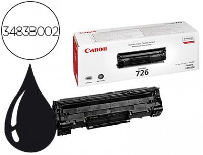 Toner canon 726 negro i-sensys lbp6200d / lbp6230dw negro 1200 paginas