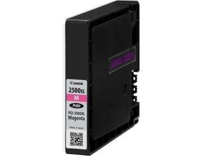 Ink-jet canon pgi 2500 xl maxify ib4050 / mb5050 / mb5150 / mb5155 / mb5350 / mb5450 magenta 1295 paginas