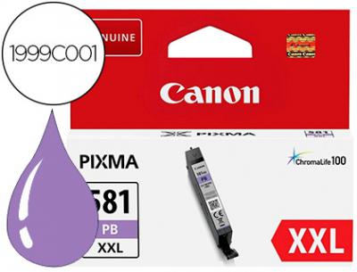 Ink-jet canon 581 xxl ts9550 / ts705 azul fotografico 9140 paginas