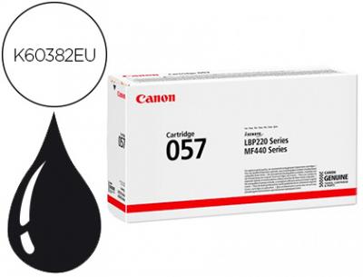 Toner canon 057 i-sensys lbp223dw/226dw/228d/mf443dw/ 445dw/446w negro 3100 paginas