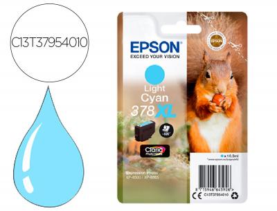 Ink-jet epson 378 xl expression home xp-8605 / 8606 / xp-15000 / xp-8500 / 8505 cian claro 830 pag