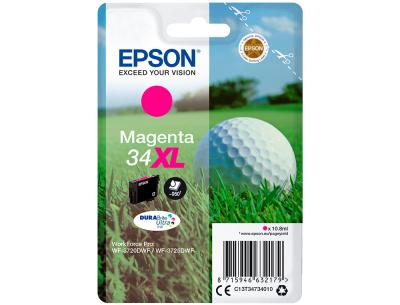 Ink-jet epson work force pro wf-3720dwf/3725dwf magenta 34xl durabrite ultra ink 950 paginas