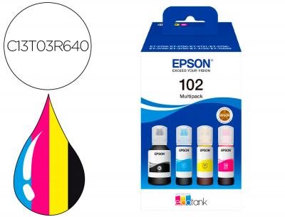 Ink-epson /102 ecotank multipack botella ink /ecotank et-2700 / et-2750 / et-2751 / et-2756 / et-3700 /