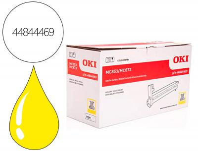 Tambor oki laser i mc853 / 873 amarillo 30000 paginas
