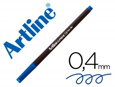 Rotulador artline supreme epfs200 fine liner punta de fibra azul 0,4 mm