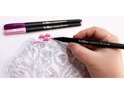 Rotulador artline supreme epfs200 fine liner punta de fibra turquesa claro 0,4 mm