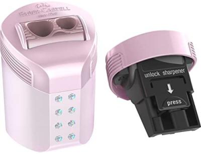 Sacapuntas faber castell doble roll on sparkle