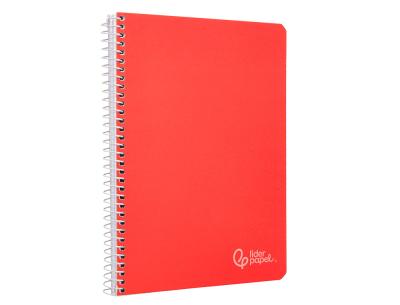 Cuaderno espiral liderpapel a5 witty tapa dura 80h 90gr rayado horizontal 8mm con margen colores surtidos