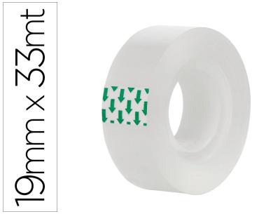 Cinta adhesiva greening transparente 33 m x 19 mm