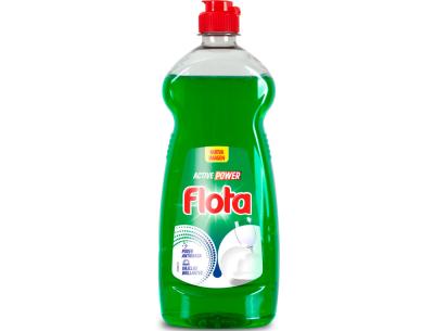 Lavavajillas flota active power verde botella de 750 ml