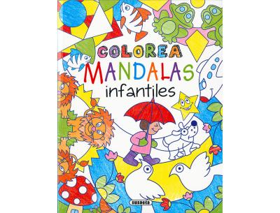 Cuaderno de colorear susaeta mandalas infantiles 96 paginas 21,4x27,8 cm