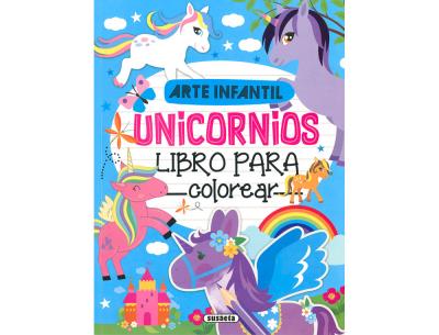 Cuaderno de colorear susaeta unicornios 192 paginas 21x28 cm