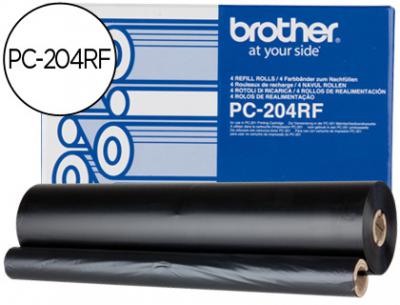 Repuesto fax 1020 brother de transferencia termica 4 bobinas duracion 420 paginas