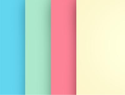 Papel color liderpapel din a4 80gr 4 colores surtidos paquete de 100 hojas
