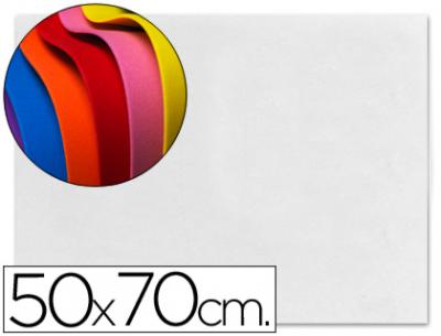 Goma eva liderpapel 50x70cm 60g/m2 espesor 1.5mm blanco