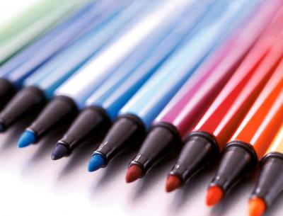 Rotulador stabilo acuarelable pen 68 rojo carmin punta gruesa 1mm