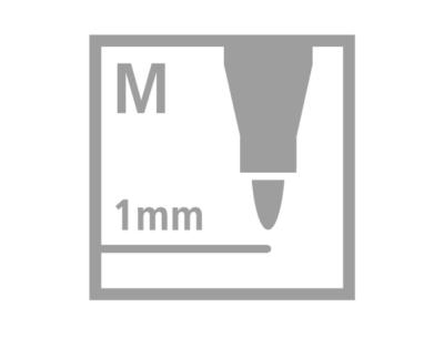Rotulador stabilo acuarelable pen 68 rojo carmin punta gruesa 1mm
