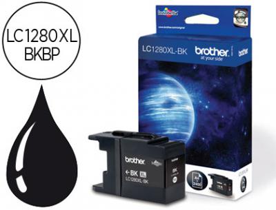 Ink-jet brother lc-1280xlbkbp negro -2,400pag- mfc-j6510dw mfc-j6710dw mfc-j6910dw