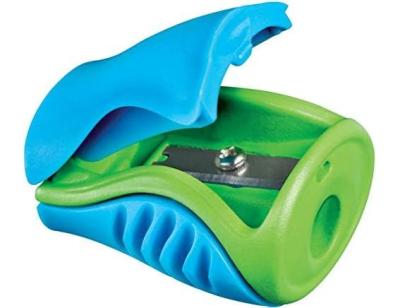 Sacapuntas maped plastico boogy 1 uso con deposito imperdible y apertura articulada colores surtidos