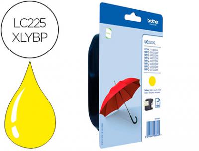 Ink-jet brother lc-225xlybp mfc-j 4420 dw / mfc-j 5620 dw amarillo alta capacidad 1200 pag