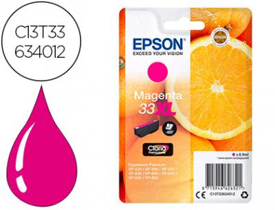 Ink-jet epson expression premium t3363 33xl xp-530 / xp-630 / xp-640 / xp-830 / xp-900 magenta 650 pag