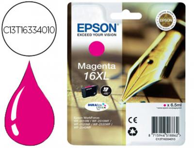 Ink-jet epson 16xl wf2010w wf2510wf wf2520nf wf2530wf wf2540wf magenta 450 pag