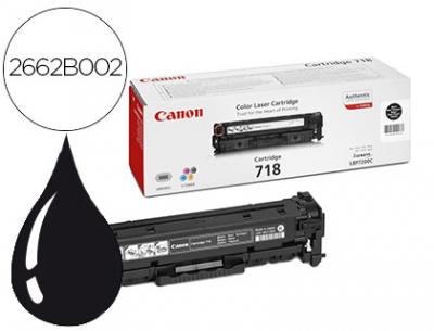 Toner canon 718 negro lbp-7200c 3400 paginas