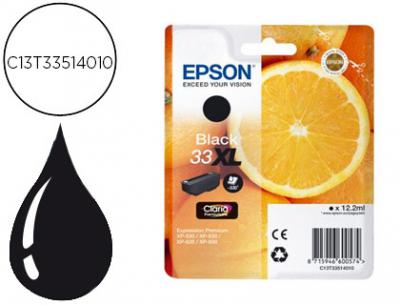 Ink-jet epson expression premiun t3351 33xl xp-530 / xp-630 / xp-640 / xp-830 / xp-900 negro 530 pag
