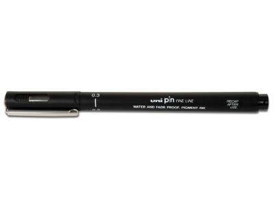 Rotulador uni pin calibrado pin03-200(s) negro