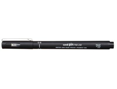 Rotulador uni pin calibrado pin06-200(s) negro