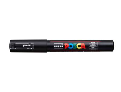 Rotulador uni posca 0,7 mm pc-1m negro