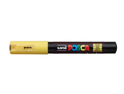 Rotulador uni posca 0,7 mm pc-1m amarillo